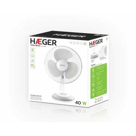 Ventilatore da Tavolo Haeger FA016007A 45 W Bianco