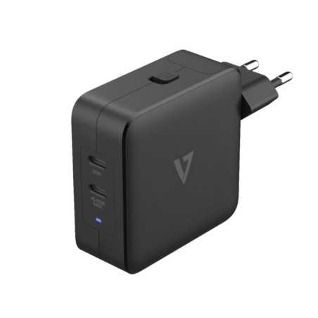 Caricatore portatile V7 ACUSBC65WGAN Nero