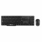 Tastiera e Mouse NGS NGS-KEYBOARD-0358 Nero Senza Fili