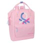 Zaino per Portatile Benetton Rosa 27 x 40 x 19 cm