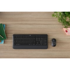 Tastiera e Mouse Wireless Logitech MK650 Grigio QWERTY