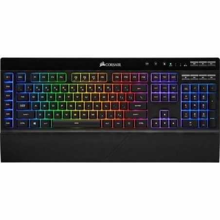 Tastiera Corsair Azerty Francese Nero