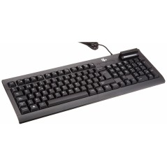 Tastiera con Lettore Bit4id TECLADO_MINIL_K Nero Qwerty in Spagnolo