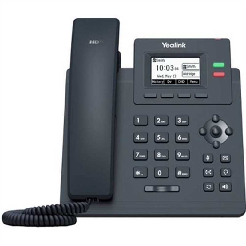 Telefono Fisso Yealink SIP-T31G Nero Grigio