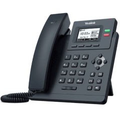 Telefono Fisso Yealink SIP-T31G Nero Grigio