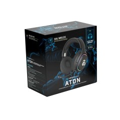 Auricolari con Microfono Gaming Newskill Aton Ø 50 mm Nero