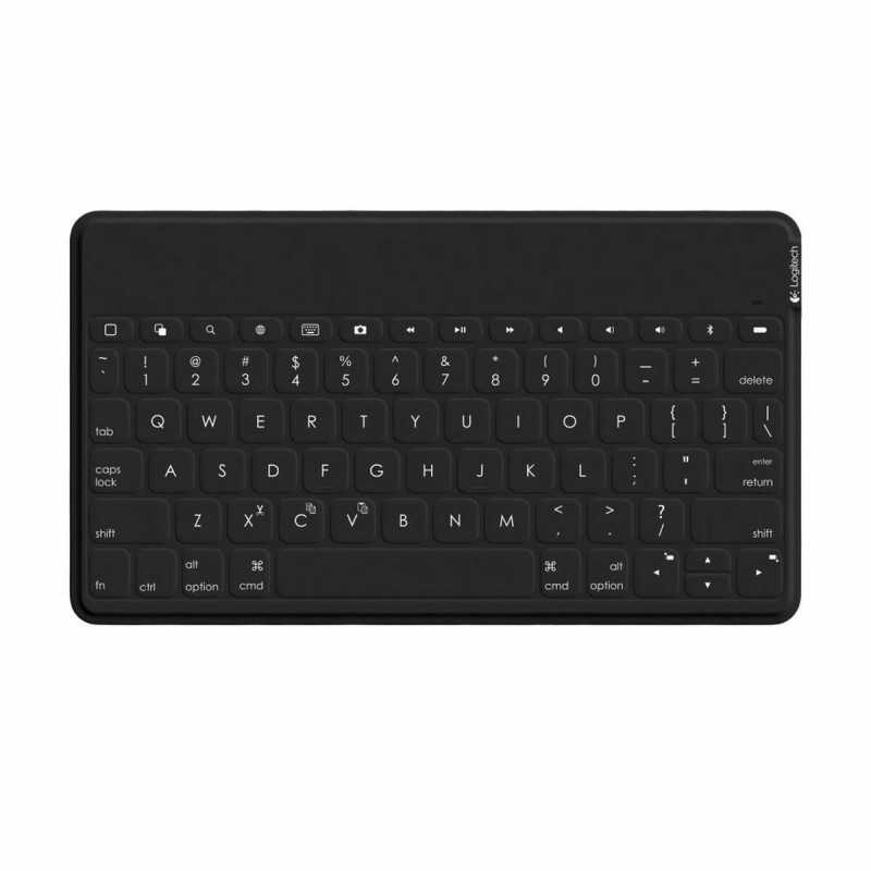 Tastiera Bluetooth con Supporto per Tablet Logitech Keys-To-Go Spagnolo Nero Qwerty in Spagnolo