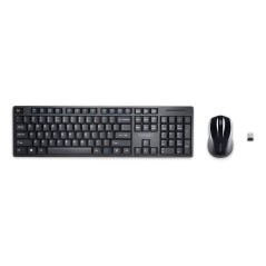 Tastiera e Mouse Wireless Kensington Nero Qwerty in Spagnolo QWERTY