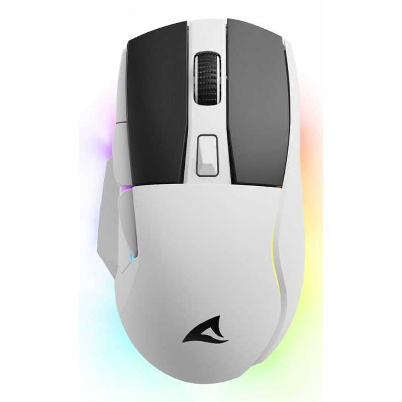 Mouse Sharkoon SGM50W  Bianco Nero/Bianco