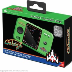 Console Portatile My Arcade Pocket Player PRO - Galaga Retro Games Verde