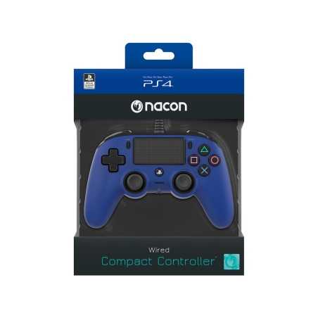 Telecomando Gaming Senza Fili Nacon PS4OFCPADBLUE Azzurro Bluetooth PlayStation 4