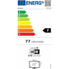 Smart TV Hisense 55E7KQ 4K Ultra HD 55" HDR HDR10 QLED Direct-LED Dolby Vision