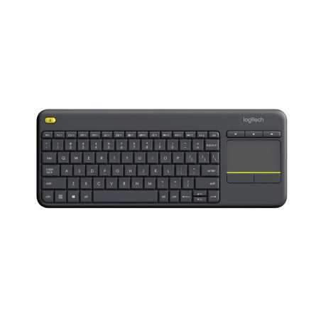 Tastiera Logitech 920-007145 Inglese EEUU Nero QWERTY