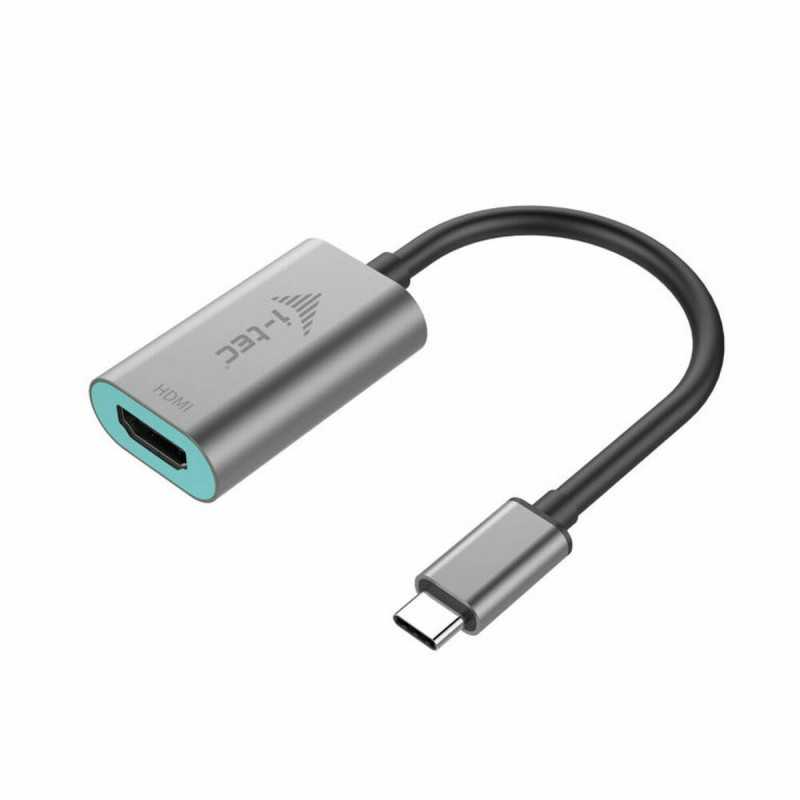 Adattatore USB C con HDMI i-Tec C31METALHDMI60HZ Grigio 4K UHD