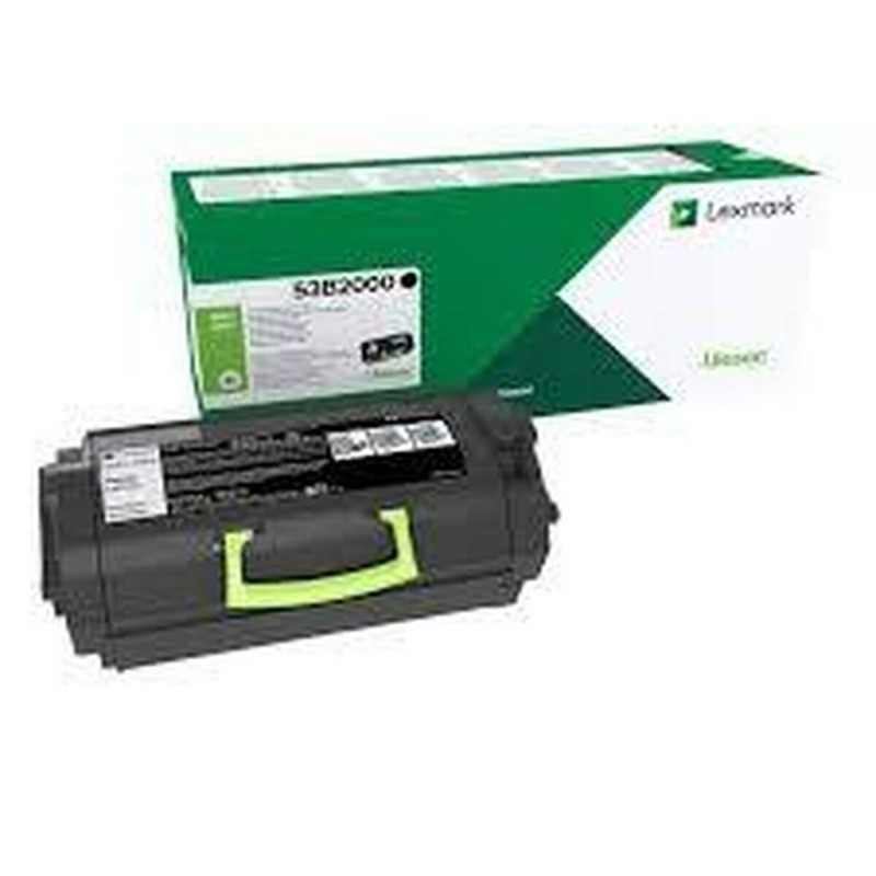 Toner Lexmark 53B2000 Nero