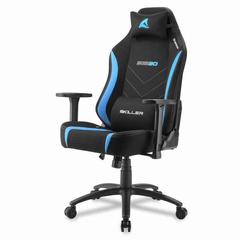 Sedia Gaming Sharkoon SGS20 FABRIC Azzurro