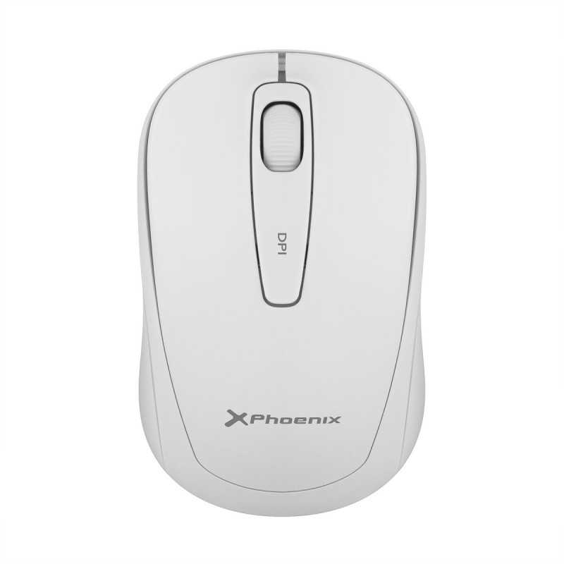 Mouse Phoenix M250 Bianco (1 Unità)