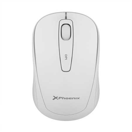 Mouse Phoenix M250 Bianco (1 Unità)