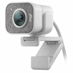 Webcam Logitech 960-001297 Full HD 60 fps Bianco