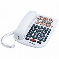 Telefono Fisso Alcatel TMAX10 FR LED Bianco