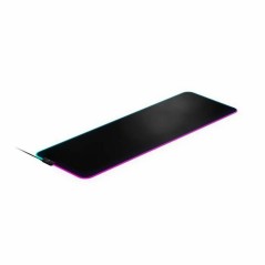 Tappetino per Mouse SteelSeries QcK Prism Cloth XL Gaming Nero 90 x 30 cm LED RGB Multicolore