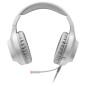 Auricolare con Microfono Gaming Mars Gaming MH222 Bianco