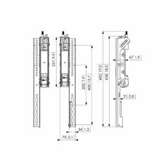 Supporto TV Vogel's 7235040 80 kg