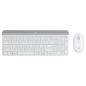 Mouse e Tastiera Logitech  MK470 Bianco Francese AZERTY