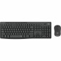 Tastiera e Mouse Wireless Logitech MK295 Francese Nero Grigio AZERTY