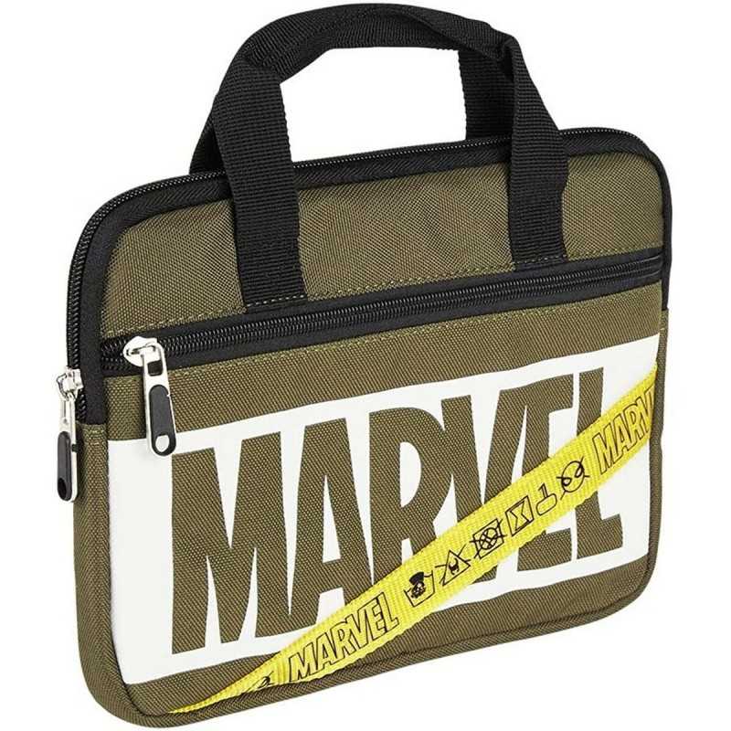 Valigetta per Portatile Marvel Verde scuro 18 x 2 x 25 cm