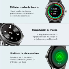 Smartwatch KSIX Globe Grigio