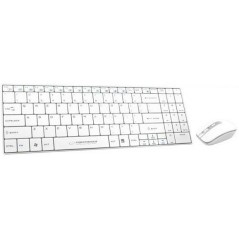 Tastiera e Mouse Esperanza EK122W Bianco QWERTY