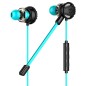 Auricolari con Microfono Gaming Hiditec GHE010002 (3.5 mm) Nero Azzurro