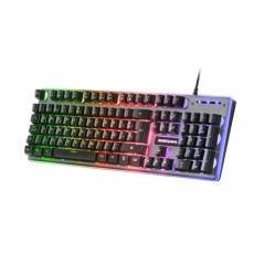 Tastiera per Giochi Mars Gaming MK220ES Nero Nero/Grigio Qwerty in Spagnolo