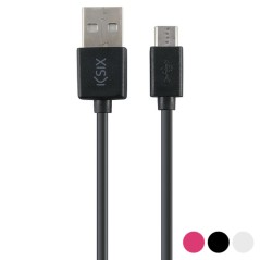 Cavo KSIX BXCUSB01 Micro USB 1 m Nero