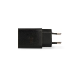 Caricabatterie da Parete + Cavo USB A con USB C KSIX USB Nero