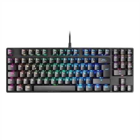 Tastiera per Giochi Mars Gaming MKREVO PRO LED RGB Nero