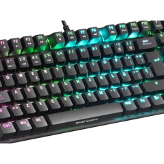 Tastiera per Giochi Mars Gaming MKREVO PRO LED RGB Nero