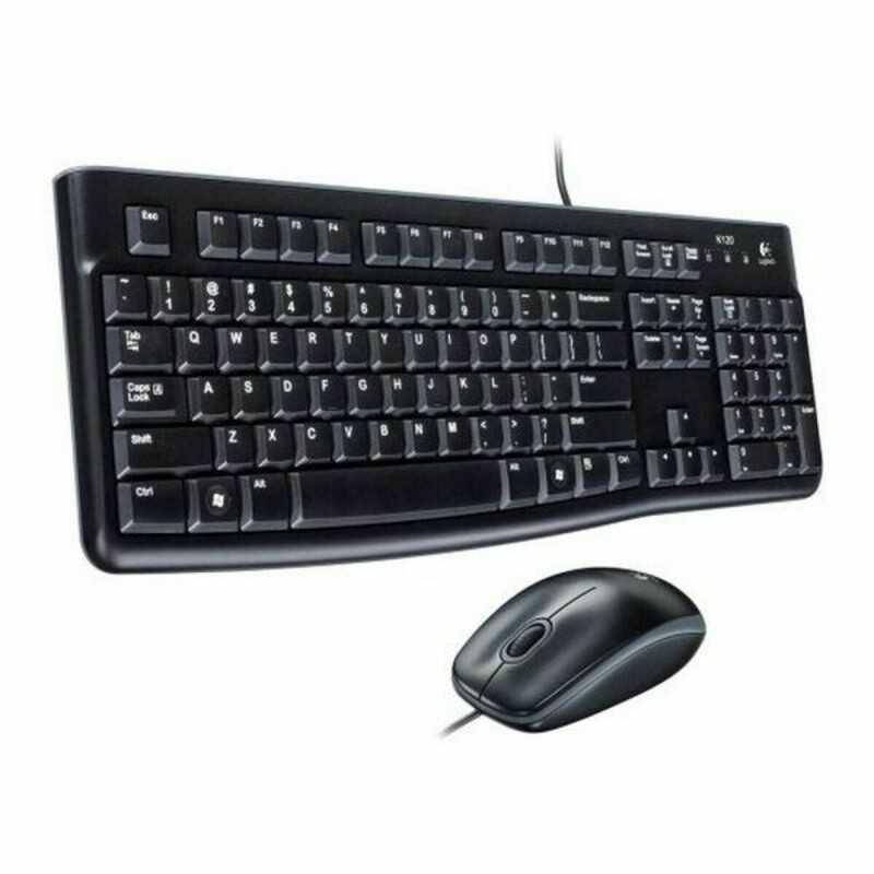 Tastiera e Mouse Logitech 920-002550 Nero Qwerty in Spagnolo