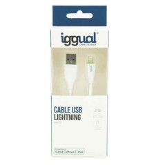 Cavo Lightning iggual IGG316955 1 m Bianco