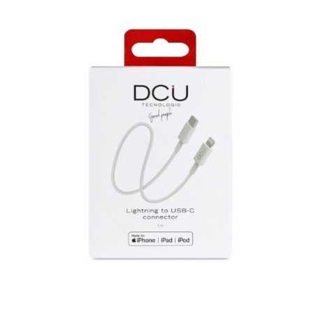 Cavo USB-C a Lightning iPhone DCU 1 Bianco 1 m