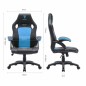 Sedia Gaming Tempest Discover Azzurro