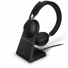 Auricolari con Microfono Jabra Evolve2 65 MS Nero