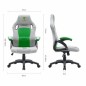 Sedia Gaming Tempest Discover Verde