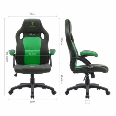 Sedia Gaming Tempest Discover Verde