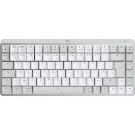 Tastiera Wireless Logitech MX Mini Mechanical for Mac Bianco Bianco/Grigio Francese AZERTY