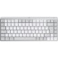 Tastiera Wireless Logitech MX Mini Mechanical for Mac Bianco Bianco/Grigio Francese AZERTY