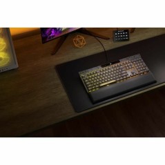 Tastiera Bluetooth Corsair K70 MAX RGB Nero Grigio Francese AZERTY