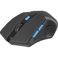 Mouse senza Fili Defender ACCURA MM-275 Nero Nero/Blu