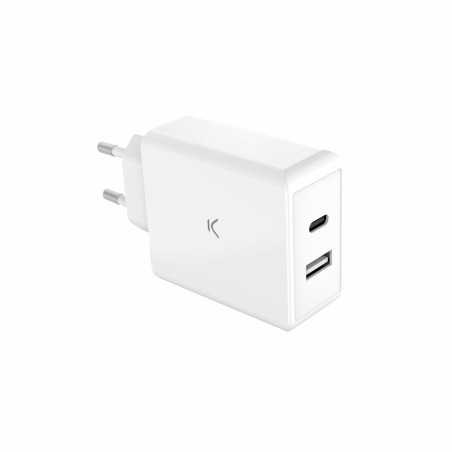 Caricabatterie da Parete KSIX Bianco 65 W